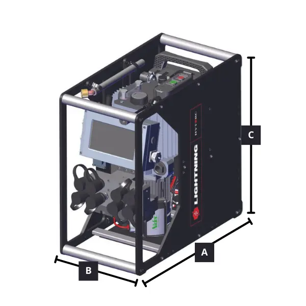 LIGHTNING Smart 寸法図